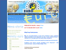 Tablet Screenshot of euromonety.pl